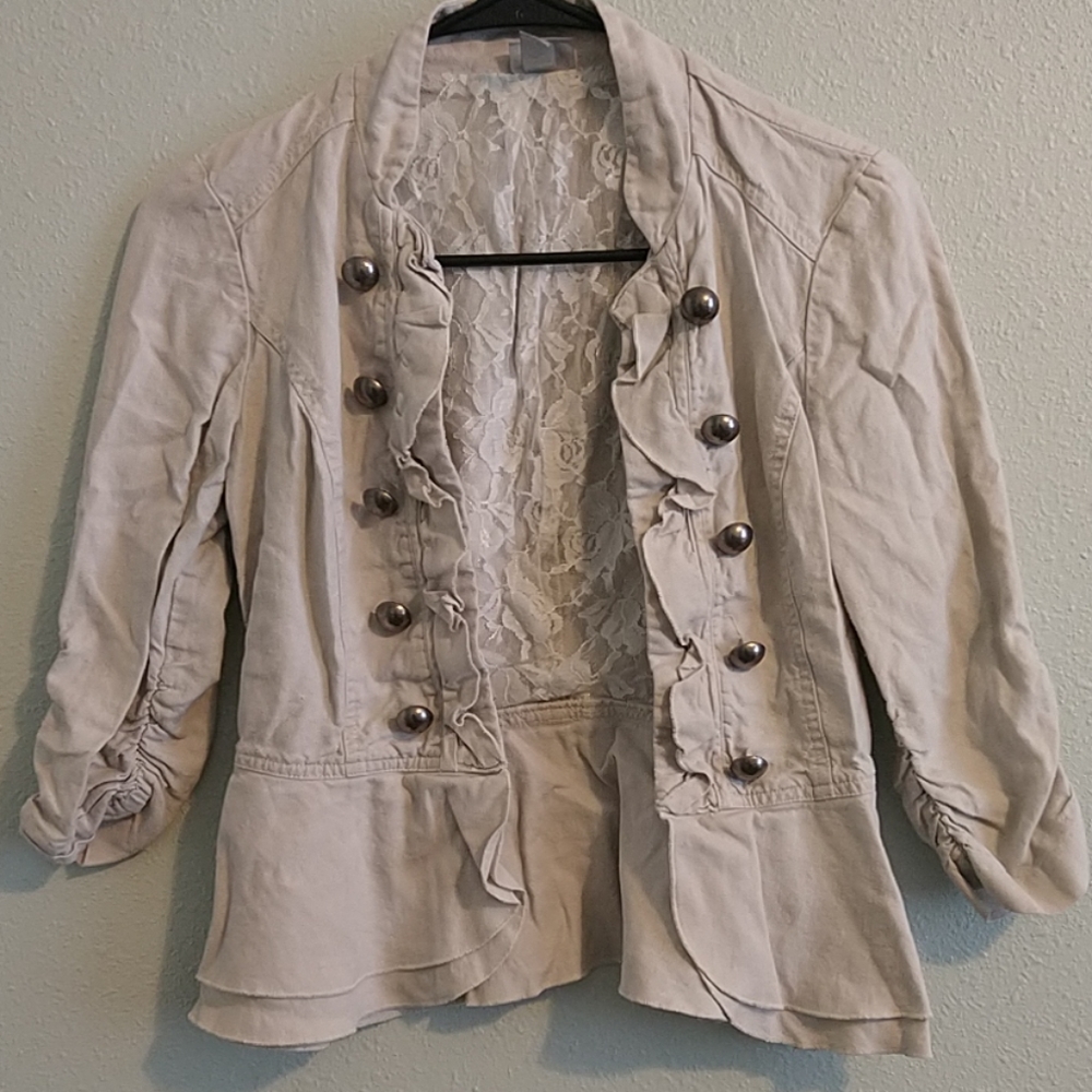 Cream Cute Cardigan